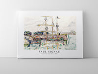 Paul Signac - Docks at Saint Malo (1927)