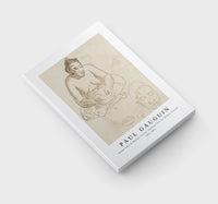 Paul gauguin - Seated Tahitian Woman (recto); Standing Tahitian Woman (verso) 1891-1893