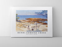 Henri Edmond Cross - Beach at Cabasson 1891-1892