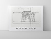 Alphonse Mucha - Panel with variants of the Fouquet boutique 1869-1939