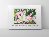 Ernst Ludwig Kirchner - Nude Women with a Child in the Forest 1925