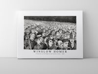 winslow homer - Fireworks on the Night of the Fourth of July-1868