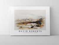 David roberts - Ancient Hermonthis (Hermont)-1796-1864