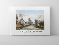 Camille Pissarro - Versailles road, Louveciennes 1870