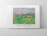 Paul Cezanne - Toward Mont Sainte-Victoire (Vers la Montagne Sainte-Victoire) 1878-1879