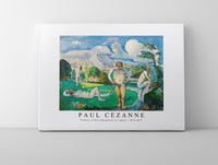 Paul Cezanne - Bathers at Rest (Baigneurs au repos) 1876-1877