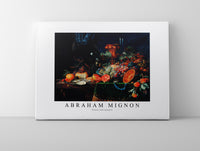 Abraham Mignon - Fruits and oysters