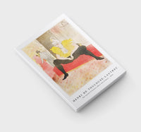 Henri De Toulouse–Lautrec - The Seated Clowness (Miss Cha-U-Kao) 1896