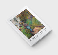 Camille Pissarro - Peasant Woman Carrying Two Bundles of Hay 1883