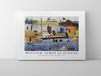 William James Glackens - The Bathing Hour, Chester, Nova Scotia 1910