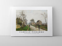 Camille Pissarro - Route de Versailles, Louveciennes 1870