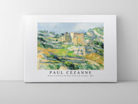 Paul Cezanne - Houses in Provence The Riaux Valley near L'Estaqu 1883