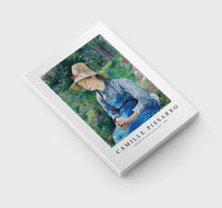 Camille Pissarro - Peasant Girl with a Straw Hat 1881