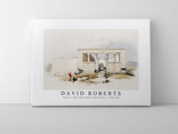 David Roberts - Temple at Wady Dabod (Wadi Dabud) Nubia-1796-1864