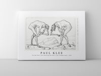 Paul Klee - Two Men Meet, Each Believing the Other to Be of Higher Rank 1903