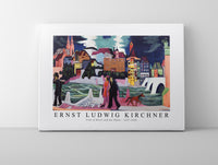 Ernst Ludwig Kirchner - View of Basel and the Rhine 1927-1928