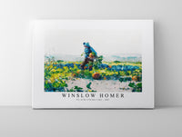 winslow homer - For to Be a Farmer’s Boy-1887