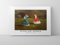 Winslow Homer - A Game of Croquet 1866