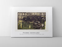 Pierre Bonnard - Some Aspects of Life in Paris, 11 A Street on a Rainy Evening (1898)