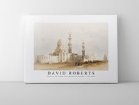 David Roberts-Tombs of the Caliphs Cairo Mosque of Ayed Bey-1796-1864