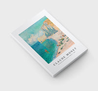 Claude Monet - The Beach and the Falaise d'Amont 1885