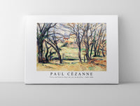 Paul Cezanne - Trees and Houses Near the Jas de Bouffan 1885-1886