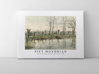 Piet Mondrian - Amsterdam Skyline Viewed from the West 1899