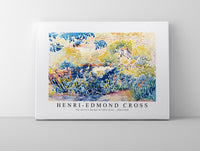 Henri Edmond Cross - The Artist's Garden at Saint-Clair 1904-1905