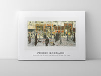 Pierre Bonnard - Boulevard, from the series Some Aspects of Parisian Life (1896)