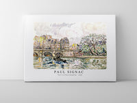 Paul Signac - Paris Le Place Dauphine (1928)