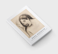 Paul Gauguin - Heads of Tahitian Women, Frontal and Profile Views 1891-1893