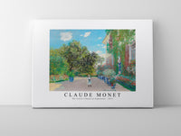 Claude Monet - The Artist's House at Argenteuil 1873