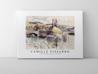 Camille Pissarro - Corneille Bridge in Rouen 18330-1903