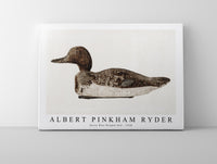 Albert Pinkham Ryder - Decoy Blue Winged Teal 1938