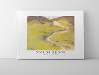 Odilon Redon - Pathway in a Field 1890