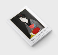 Goyo Hashiguchi - Waitress Holding a Tray (Portrait of Onao, a Maid at the Matsuyoshi Inn, Kyoto) 1920