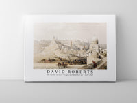 David Roberts - The Citadel of Cairo residence of Mehemet Ali-1796-1864