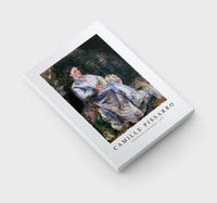 Camille pissarro - Julie Pissarro in the garden 1874