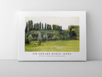 Sir Edward Burne Jones - Landscape - Study painting in high resolution by Sir Edward Burne–Jones