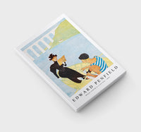 Edward Penfield - Woman reading in a row boat 1894