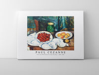 Paul Cezanne - Still Life With Cherries And Peaches 1885-1887