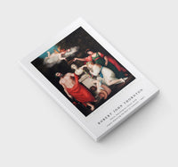 Robert John Thornton - Flora, Aesculapius, Ceres, with Cupid, Honoring the Bust of Linnaeus from The Temple of Flora (1807)