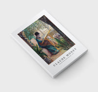 Claude Monet - Madame Monet Embroidering 1875