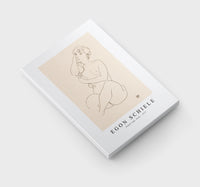 Egon Schiele - Naked lady. Nude 1917