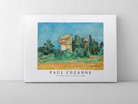 Paul Cezanne - The Pigeon Tower at Bellevue 1890