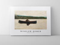 winslow homer - Playing a Fish-1875