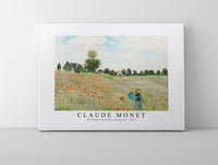 Claude Monet - The Poppy Field near Argenteuil 1873