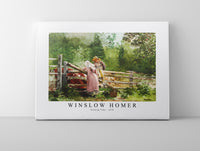 winslow homer - Feeding Time-1878