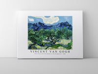 Vincent Van Gogh - Olive Trees with The Alpilles in The Background 1889