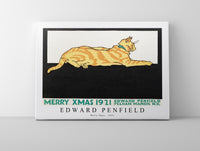 Edward Penfield - Merry Xmas 1921